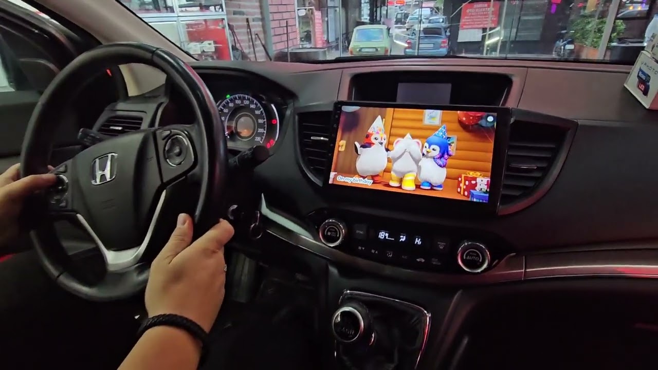 2015 Honda CRV Kablosuz Carplayli Android Multimedya G Sensörlü Ön Arka Kayıt Cihazı 
