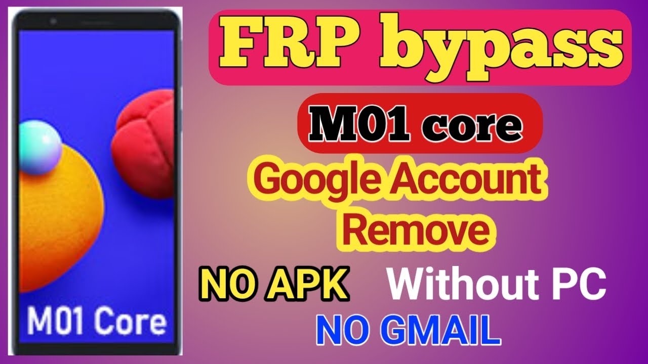Samsung m01 core frp bypass | samsung FRP bypass 2025 | m01f | M01