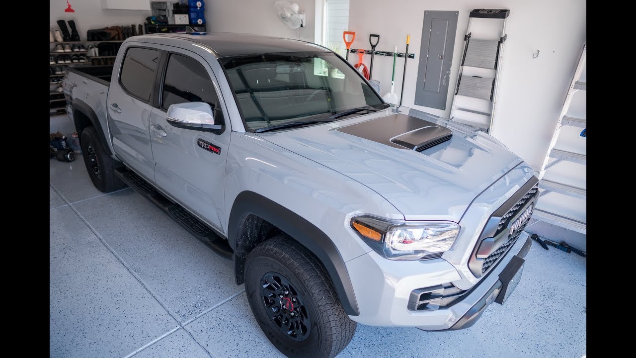 How to 3M Wrap Your Roof on a 2017 Tacoma