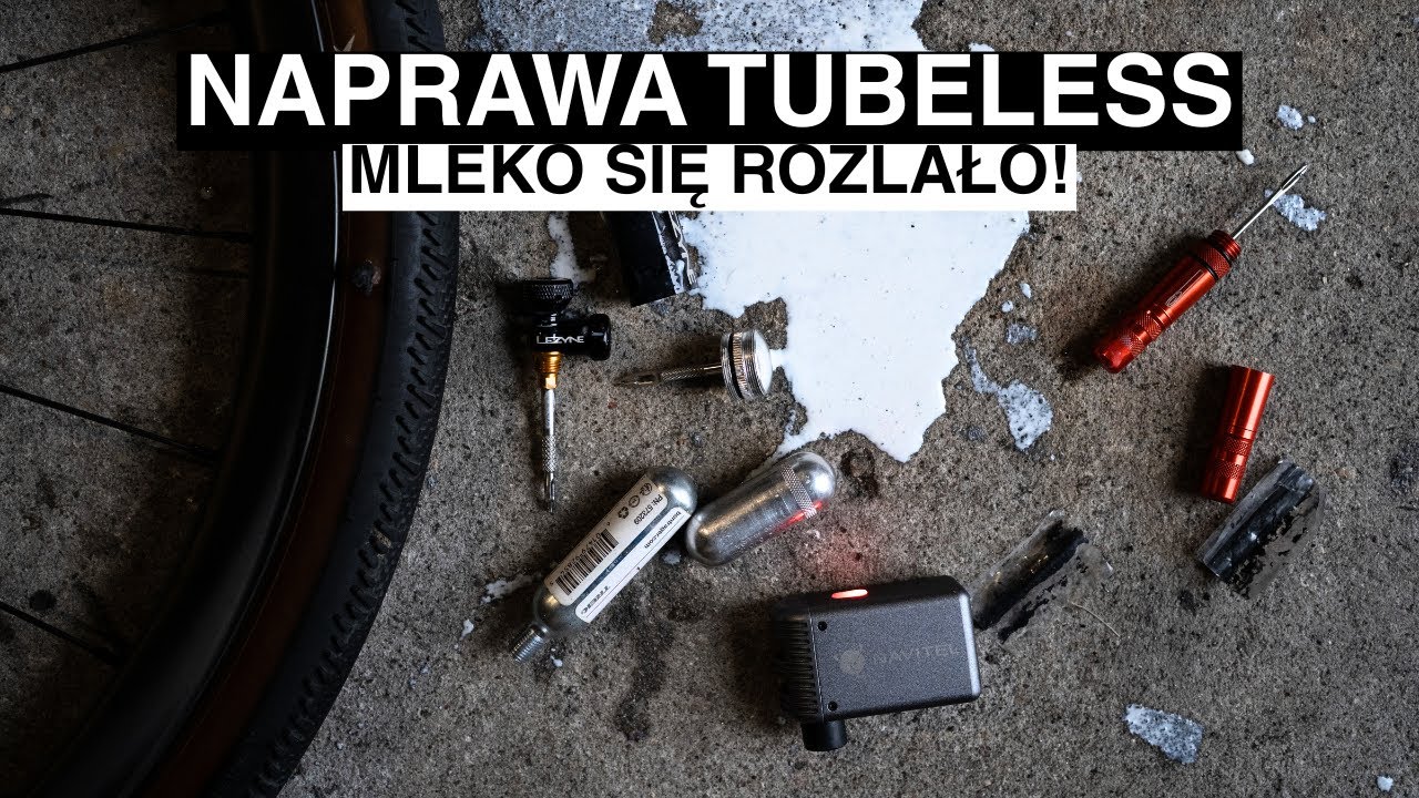 Jak NIE działa ZESTAW NAPRAWCZY TUBELESS?