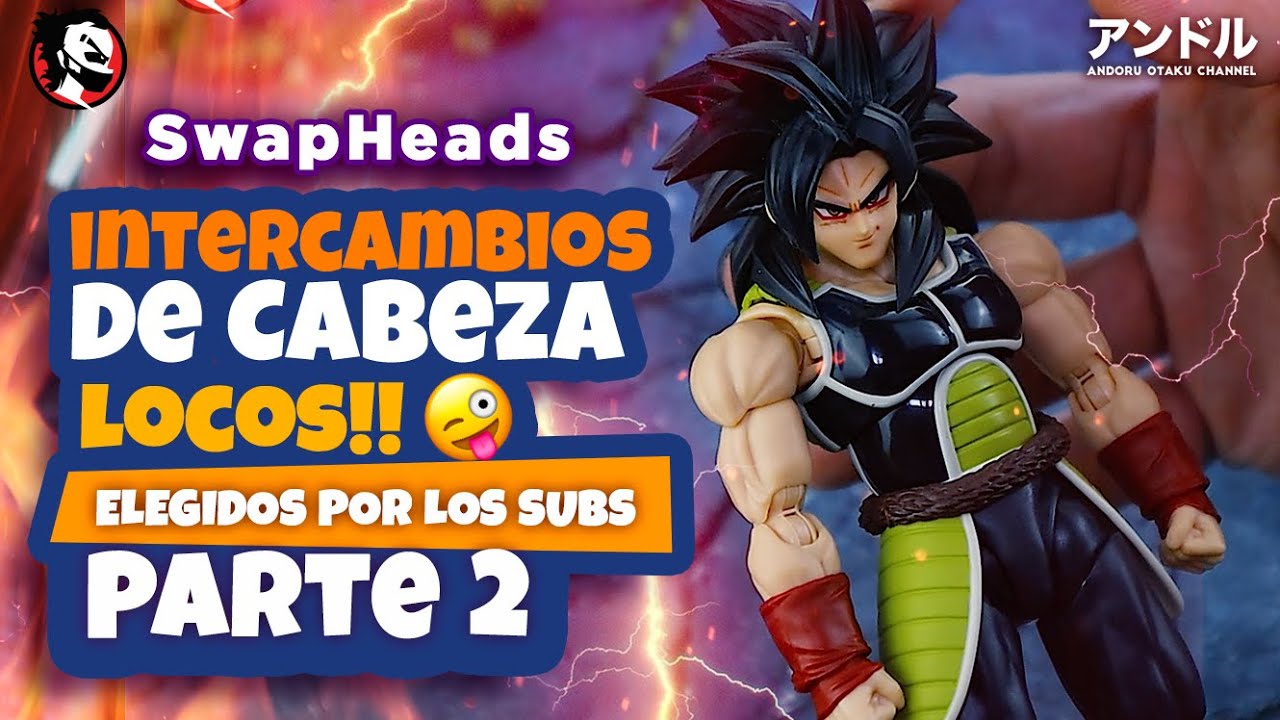 ✅ INTERCAMBIOS LOCOS de CABEZAS 2 Dragon Ball 😱