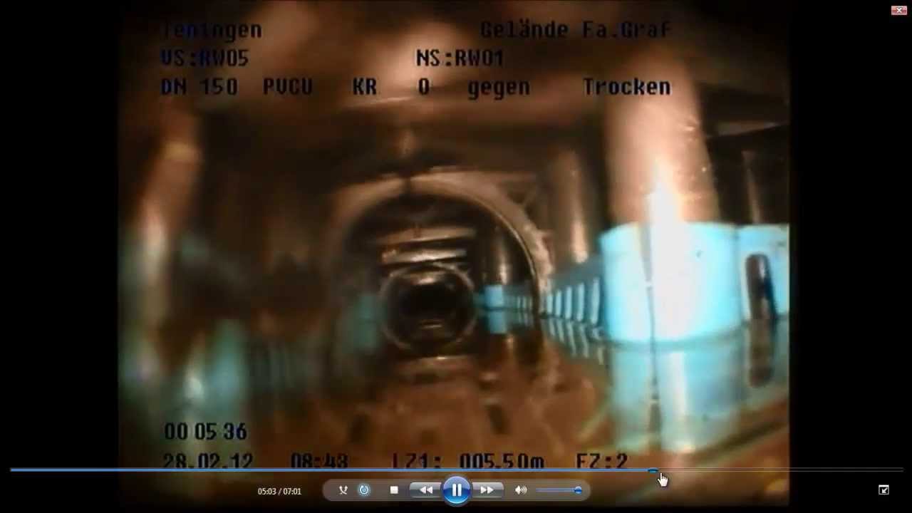 Inside a Stormwater Attenuation Tank