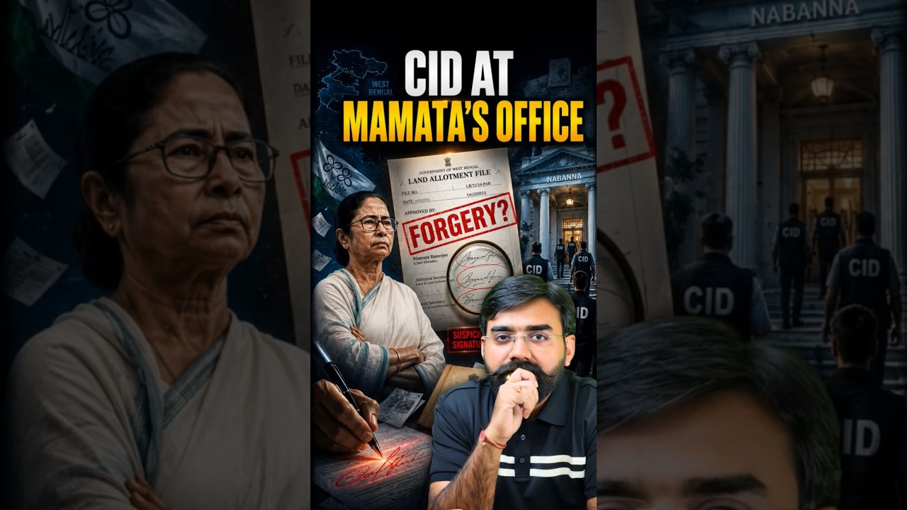 CID Reaches Mamata Banerjee's House #MamataBanerjee #CID #TMC #BJP #WestBengal #AbhishekBanerjee