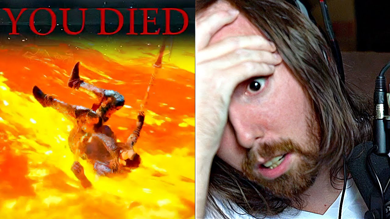 Asmongold Tries NOT To Quit Elden Ring (ft. Mcconnell)