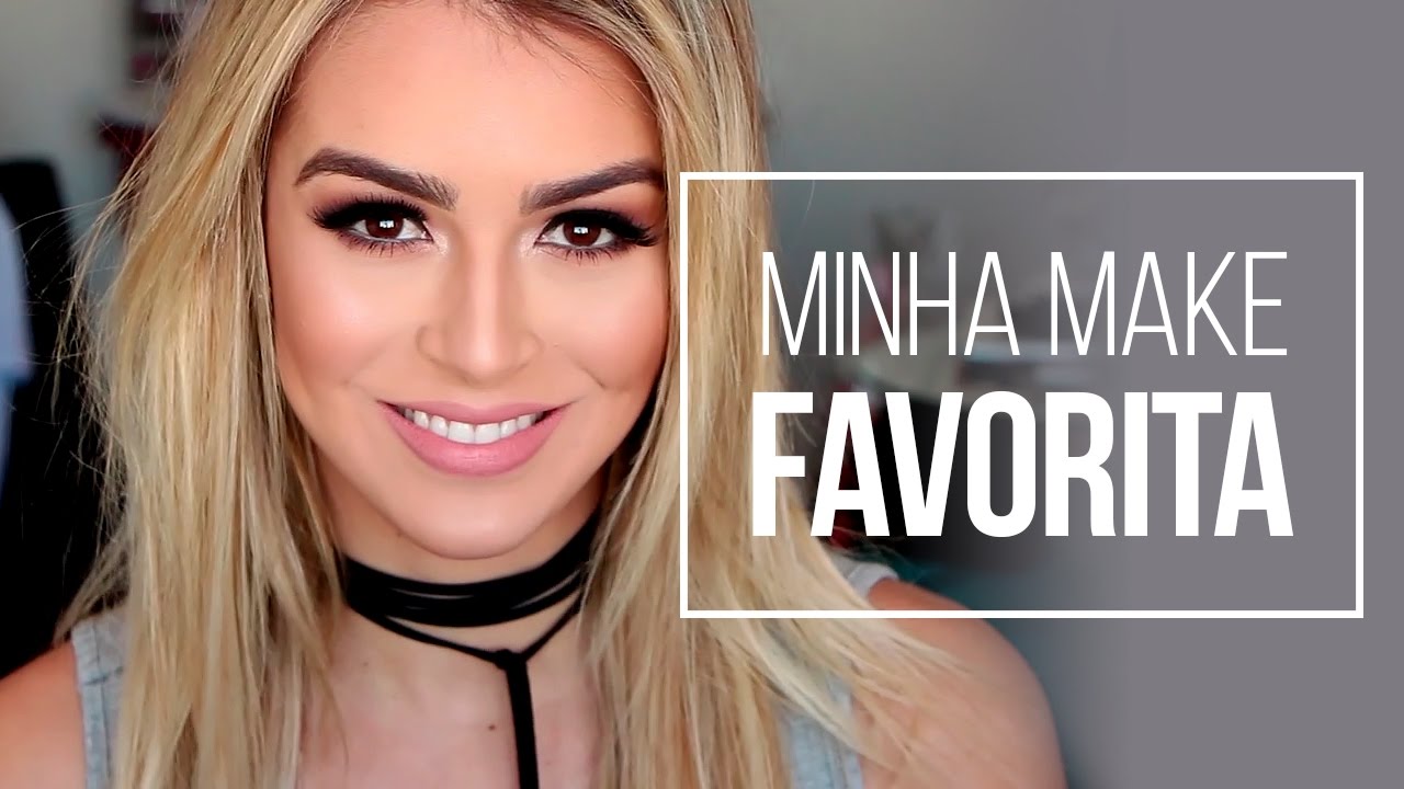 Minha make favorita de todo dia!