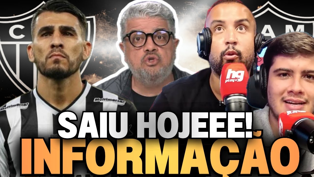 GALO NOTICIOU! HG TRAZ NOTÍCIAS IMPORTANTES DO ATLÉTICO MG HOJE | ALONSO VAI SAIR? CONFIRA!