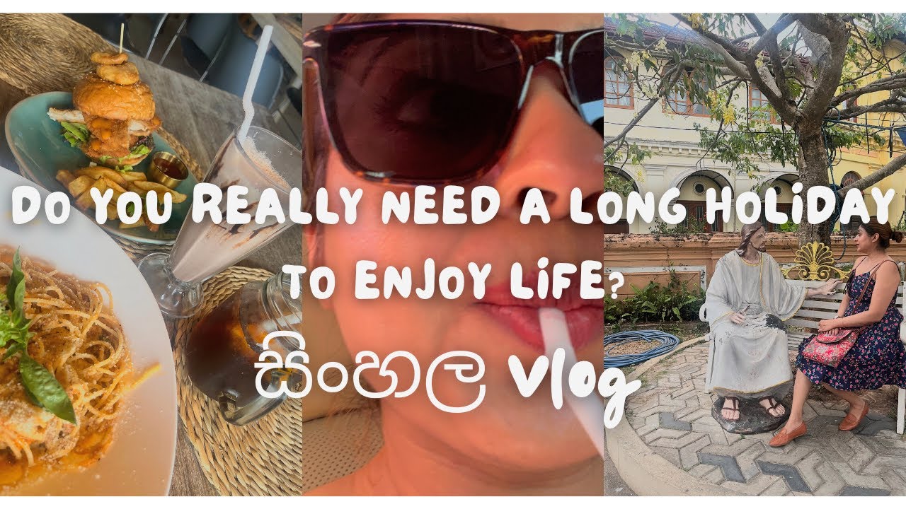 Negombo Day Trip from Colombo | Boho Negombo & One Day Getaway | සිංහල Vlog