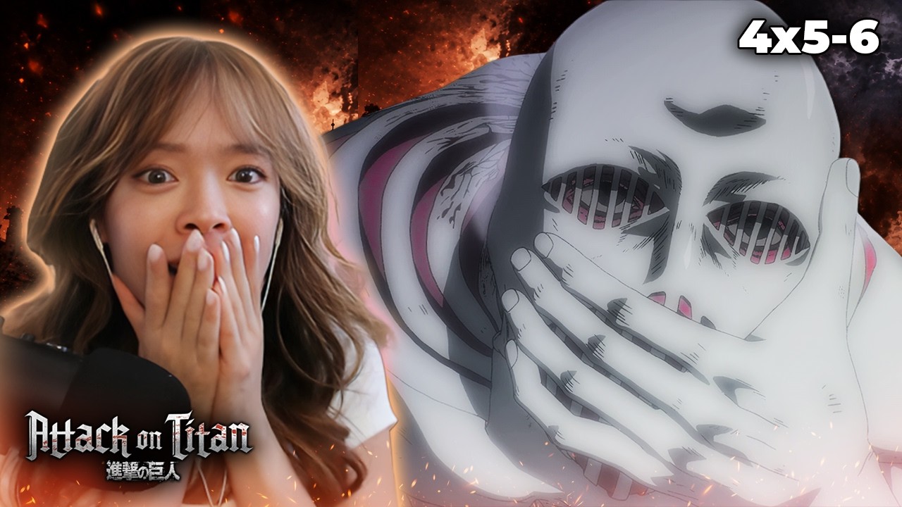 Attack on Titan 4x5 and 4x6 REACTION
