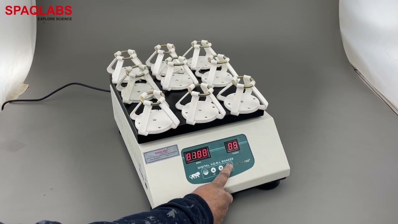 DIGITAL ROTARY SHAKER   Demonstration & Installation