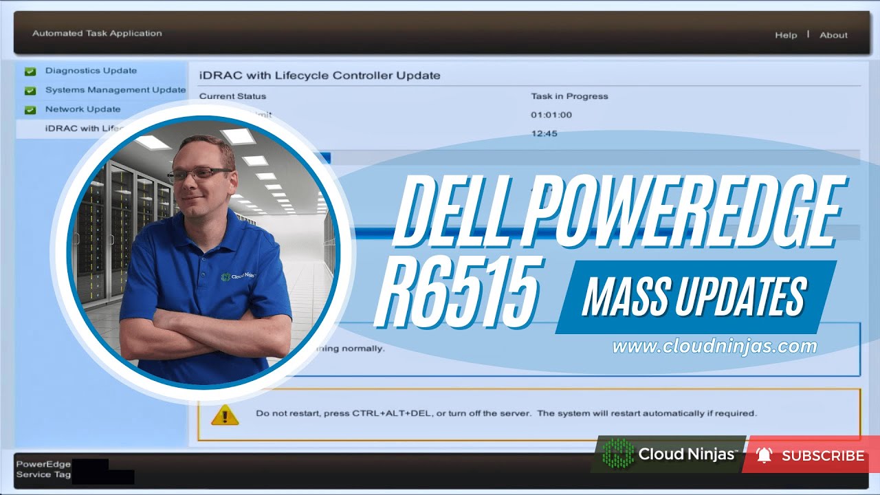 Dell PowerEdge R6515 Mass Updates | BIOS, Firmware, Onboard Diagnostics, Lifecycle Controller
