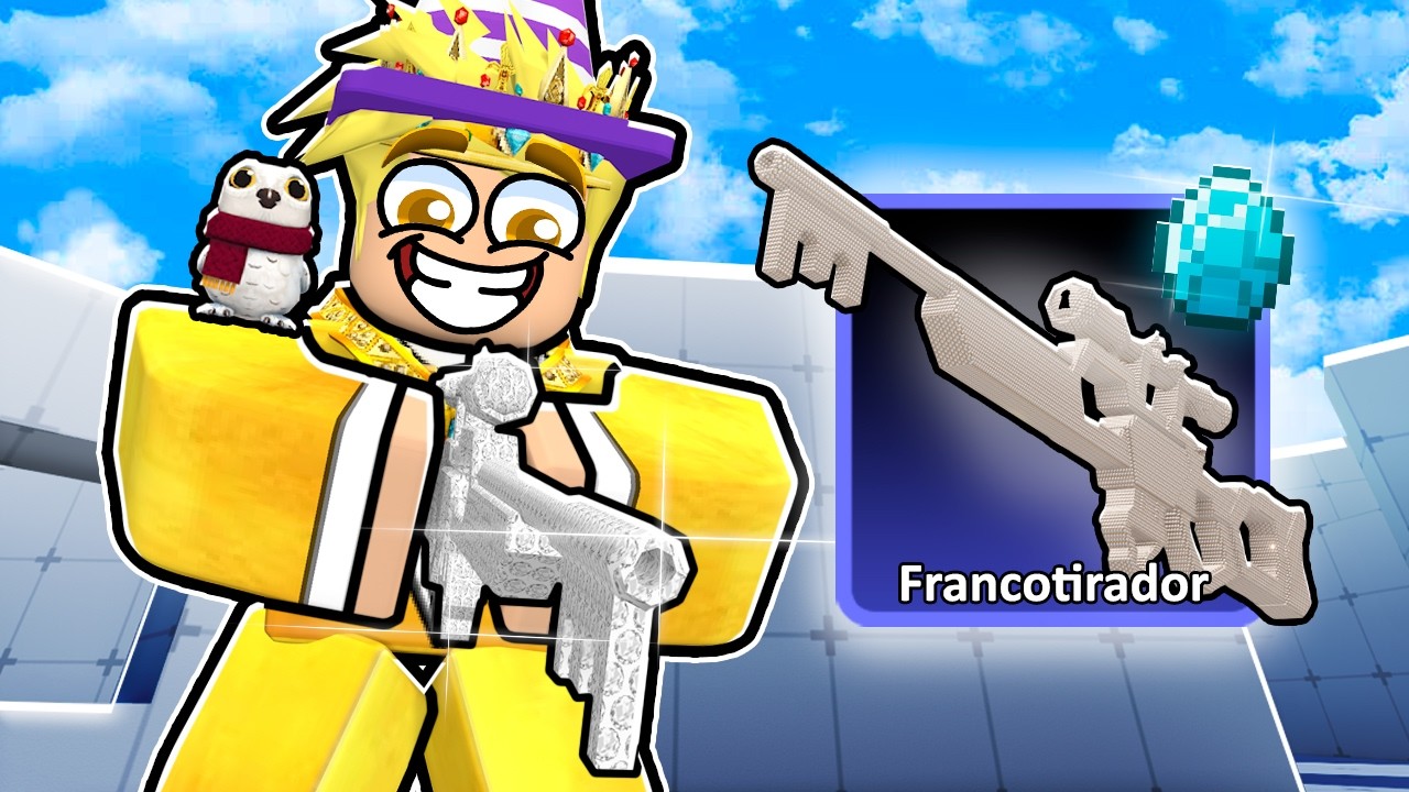 DESBLOQUE el CAMUFLAJE de DIAMANTE para el FRANCOTIRADOR en RIVALS 🤩💎