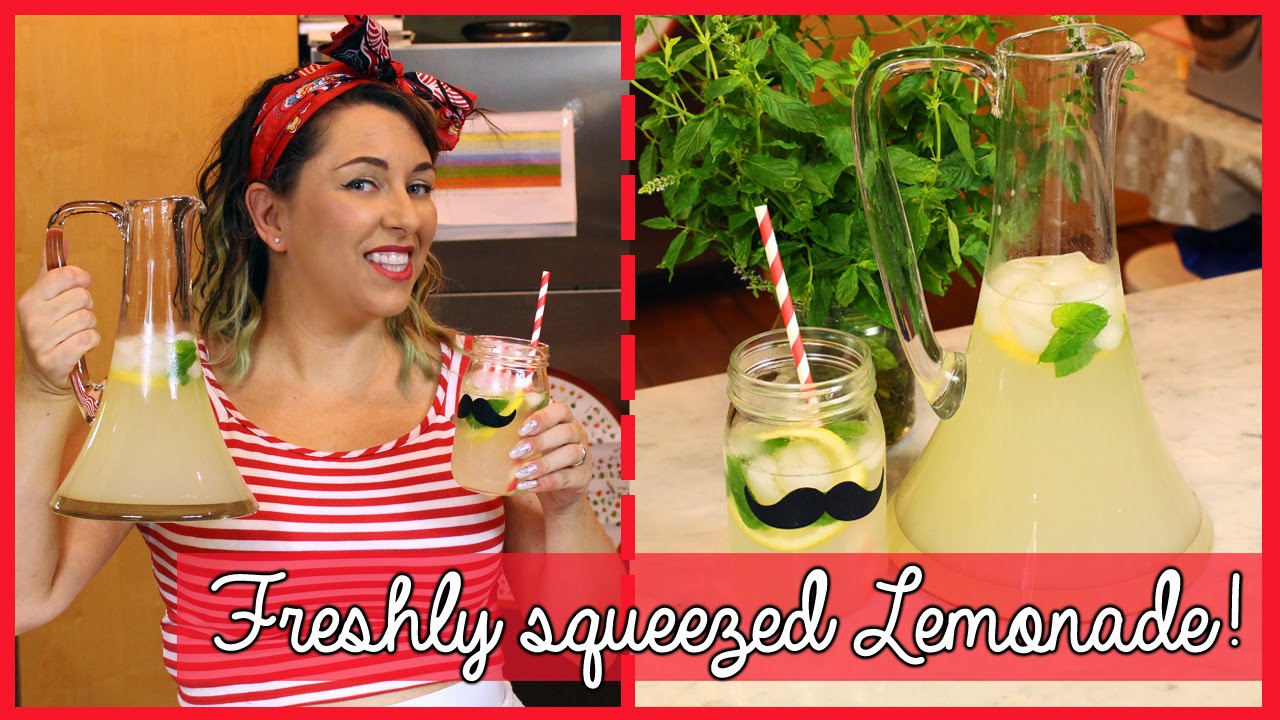 Freshly squeezed lemonade - Limonata fresca | Cooking with Giugizu