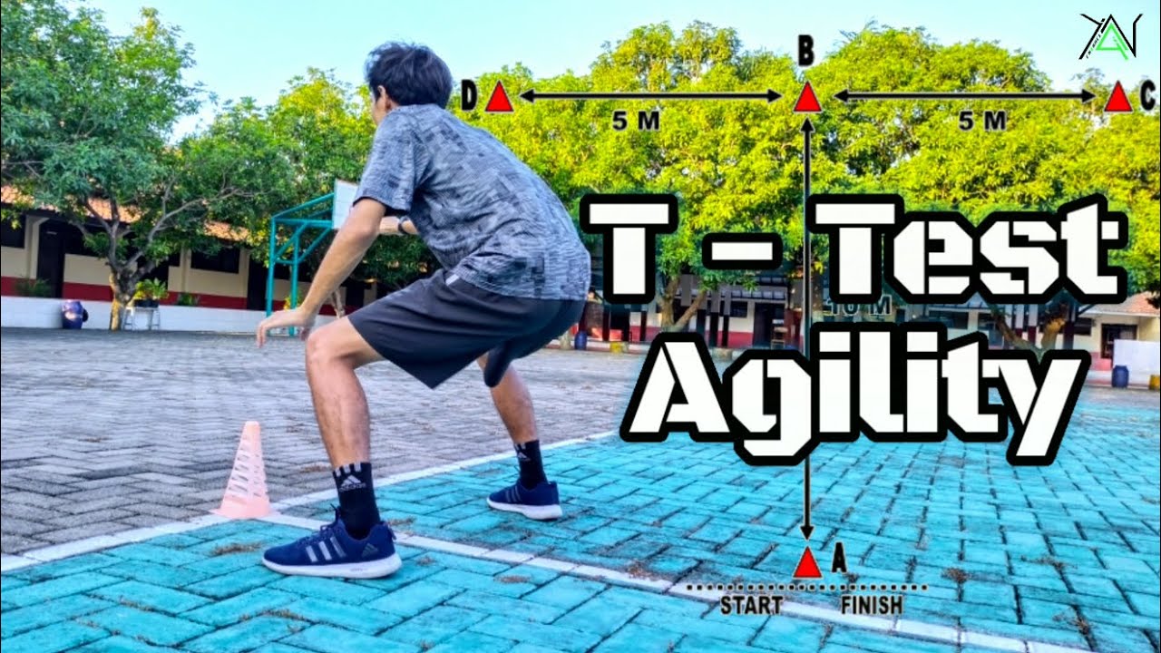 T-Test Agility  | Tes dan Pengukuran Kelincahan
