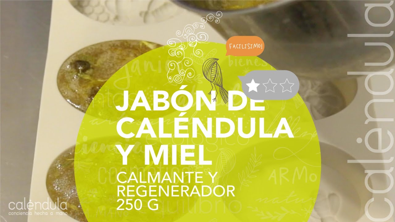 Jabón de caléndula y miel 250 grs