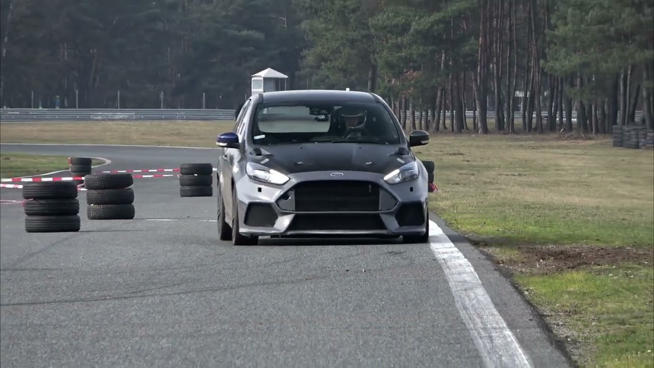 Michał Waloch Ford Focus RS MK3 on The Track Poznań 06.03.2024