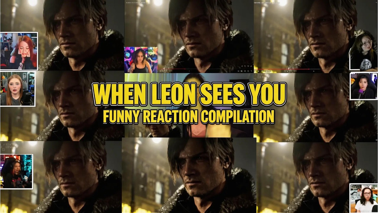 Resident Evil 9 Requiem Game TRAITER Girl Reaction Mashup