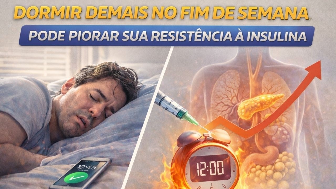 Dormir Demais no Fim de Semana Pode Piorar Seu Metabolismo