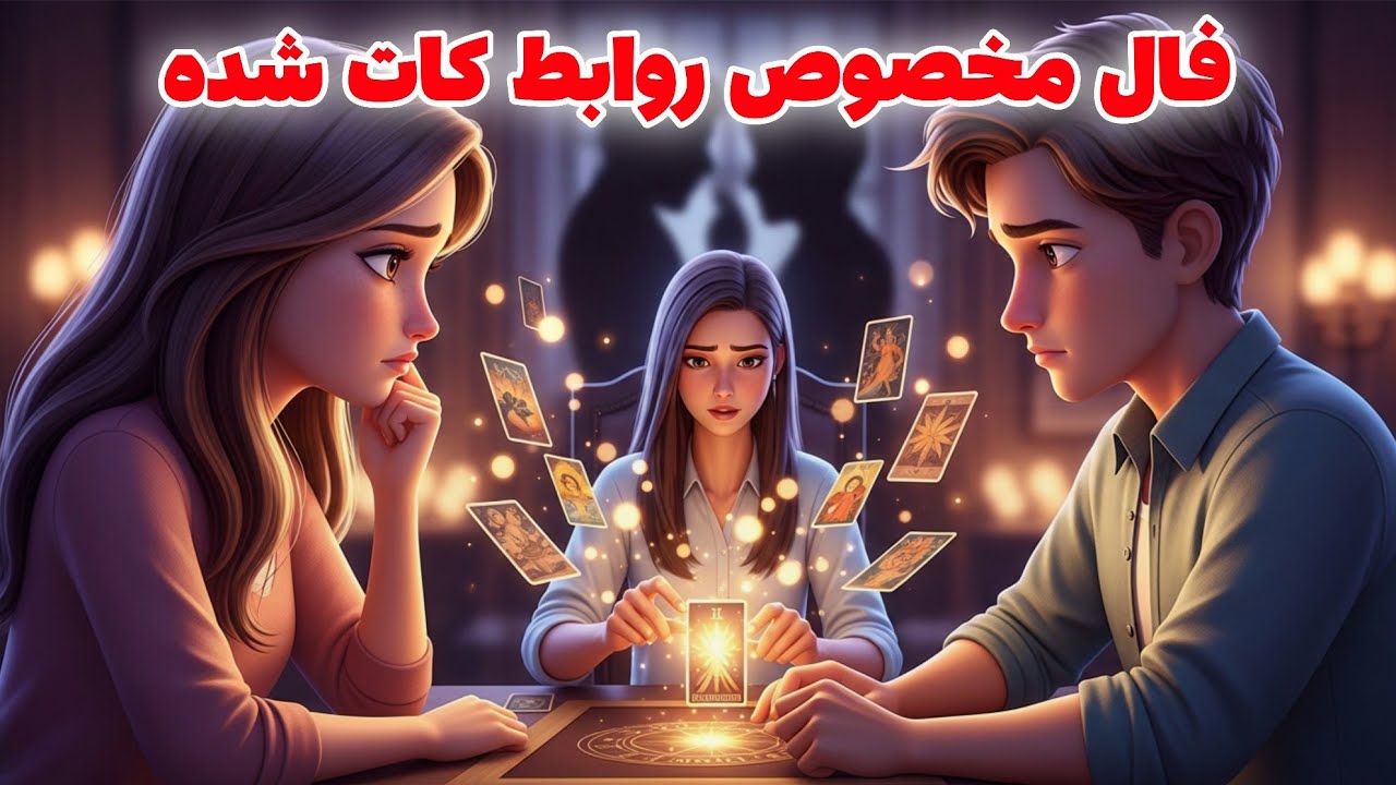 🔮 نیت کن: فال مخصوص روابط کات شده (حسش، رقیب، بازگشت)