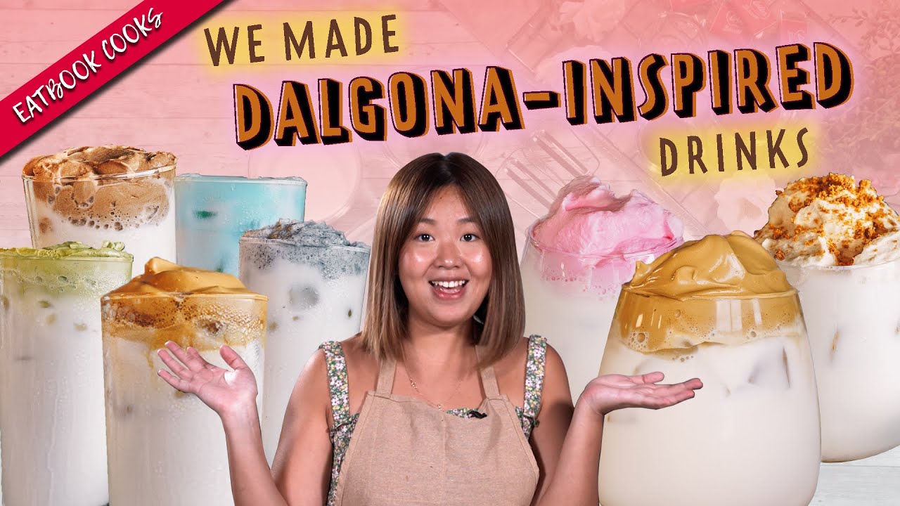 Making Dalgona Coffee, Speculoos And Bandung | Eatbook Cooks | EP 11