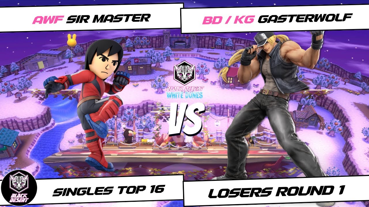 White Dunes Singles Top 16 - AWF | Sir Master vs BD/KG | Gasterw0lf