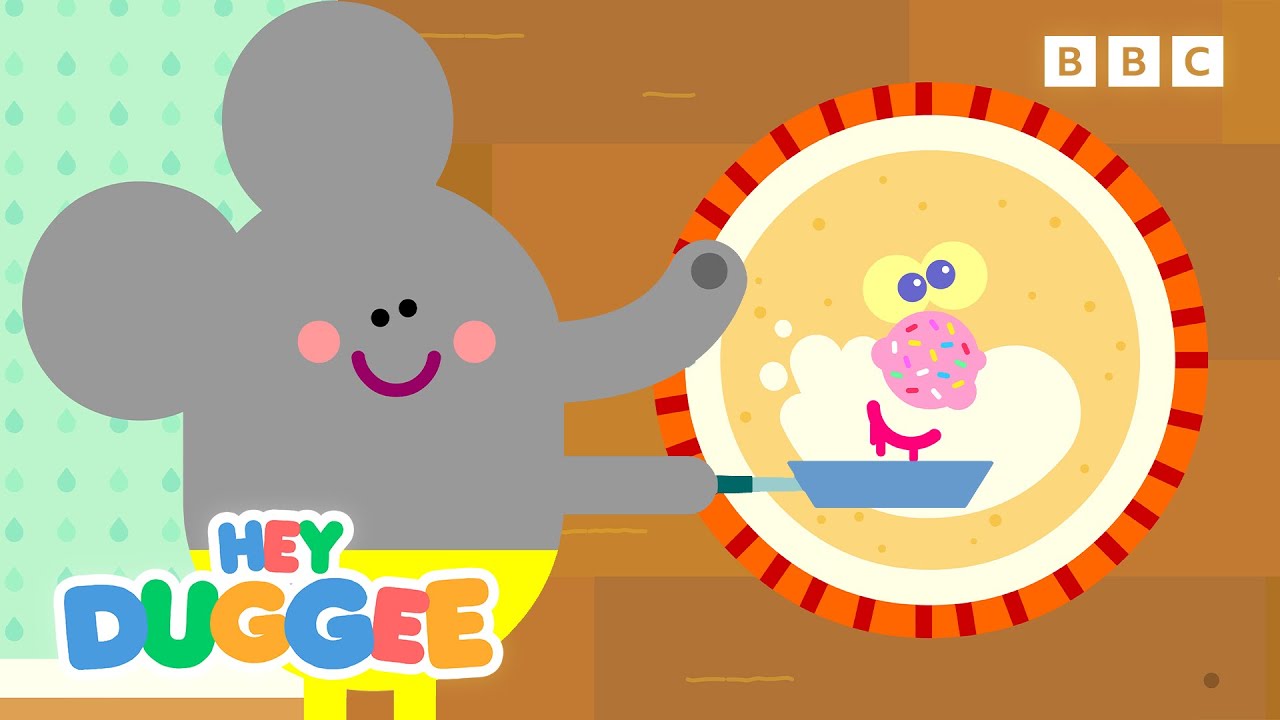 🔴LIVE: Pancake Day | Cooking and Baking with the Squirrels | Hey Duggee
