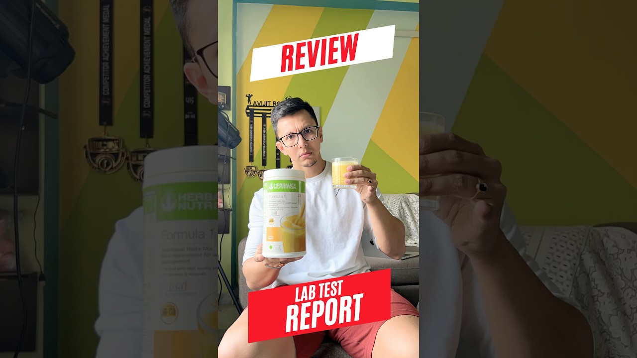 Herbalife Formula 1 Lab Test Report & Review #corefitlab #shorts