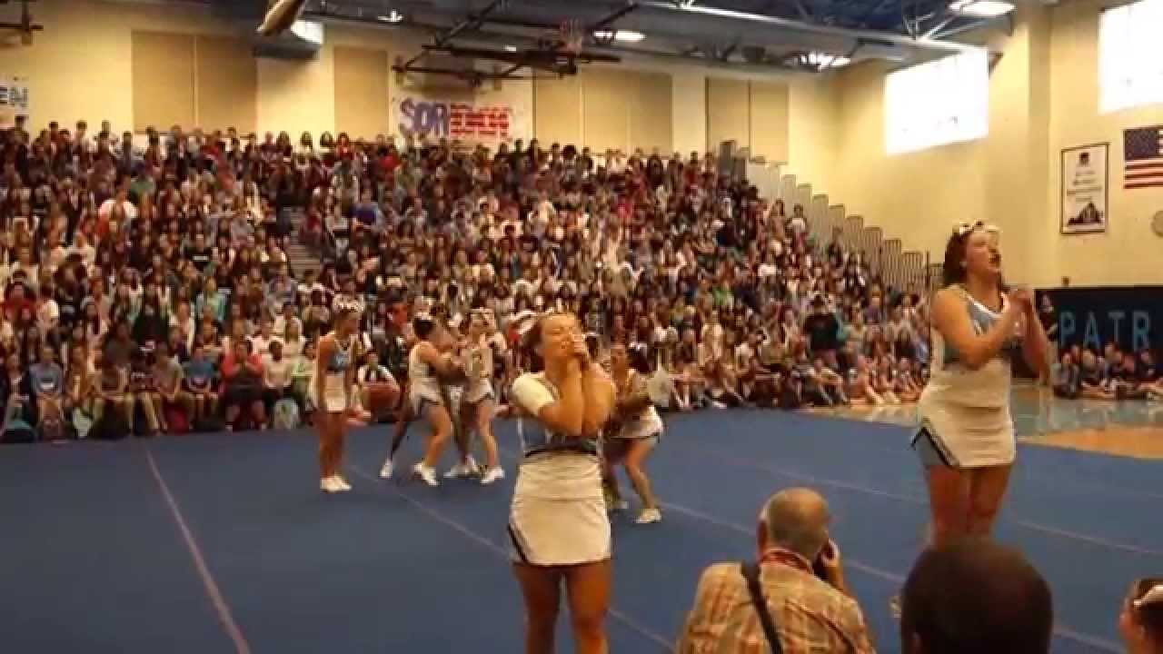 YHS Varsity Cheer Pep Rally 2014