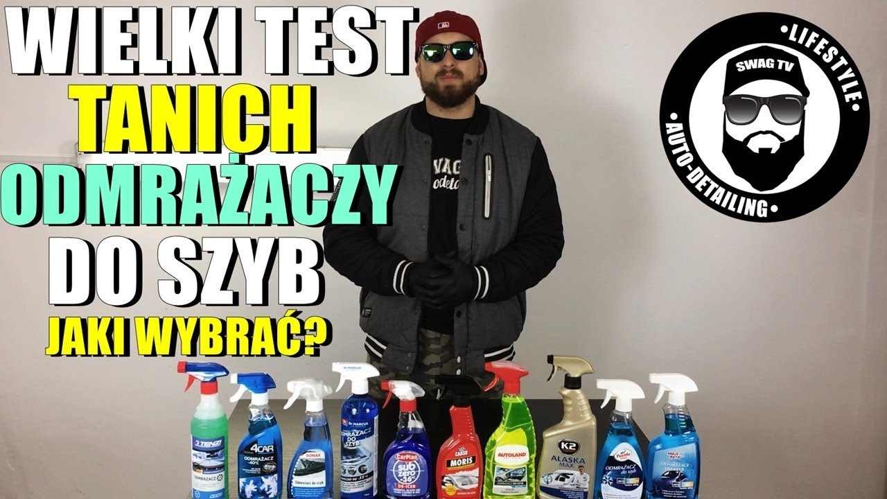 ❄ JAKI TANI ODMRAŻACZ DO SZYB WYBRAĆ? ❄ TEST / SWAGTV