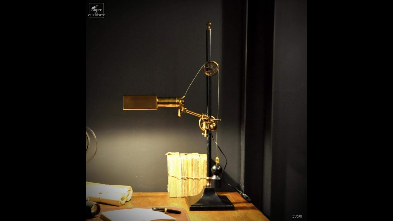 Comment cr&eacute;er un style Steampunk avec une lampe &agrave; contrepoids