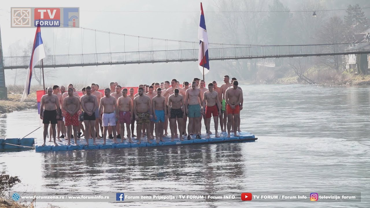 Bogojavljensko plivanje za Časni krst jubilarni 10. put u Prijepolju