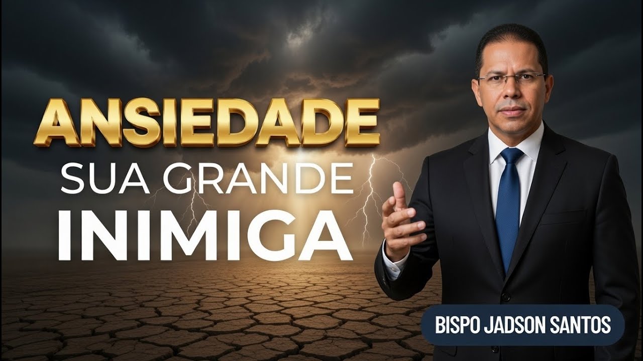 COMO CONFIAR EM DEUS E VENCER A ANSIEDADE | ￼BISPO JADSON SANTOS
