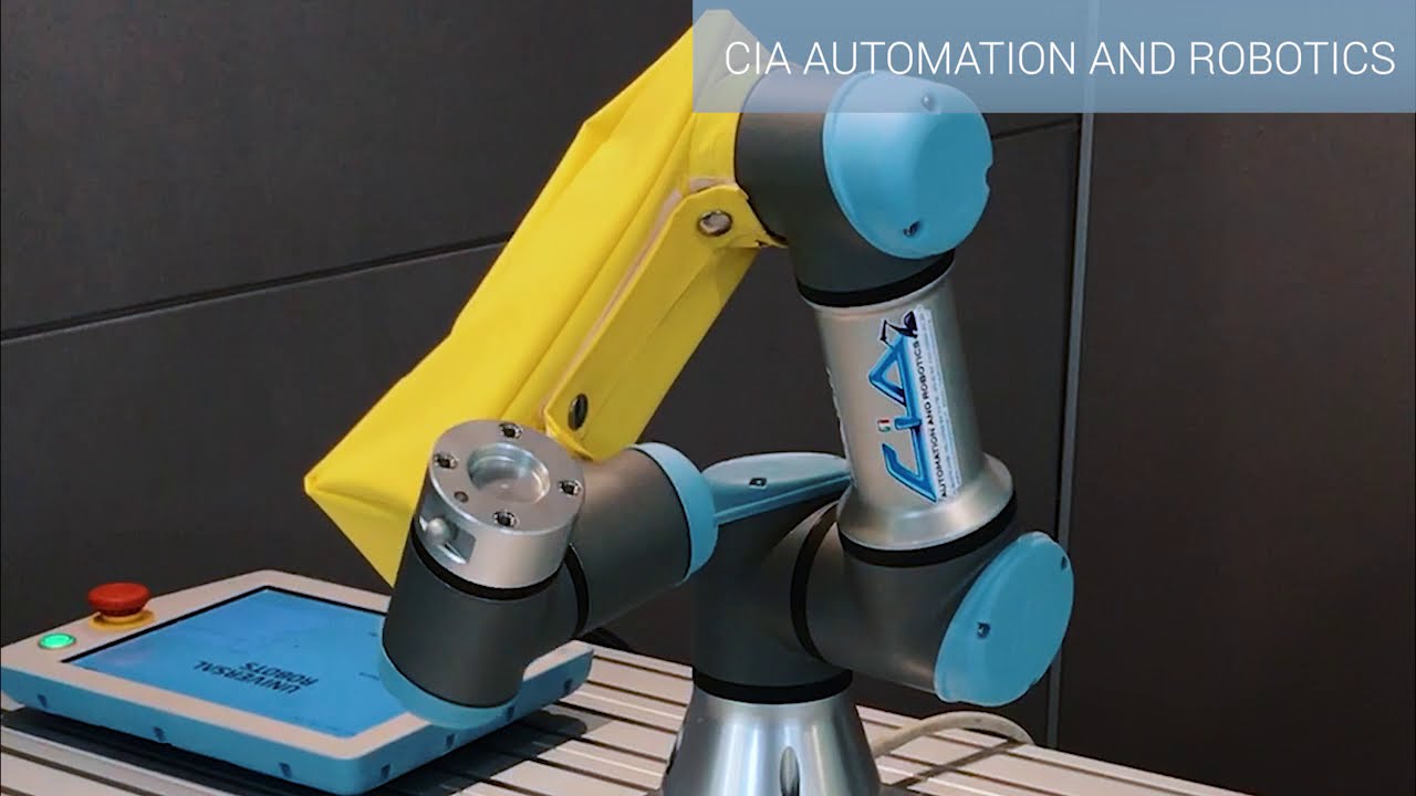 Universal Robots ha partecipato a MECSPE 2018 mostrando l'uso dei robot collaborativi