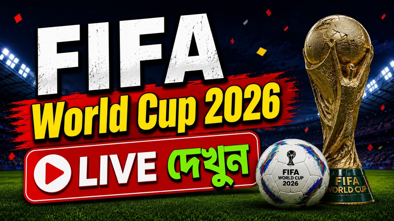 🔥 FIFA World Cup ⚽ 2026 LIVE কোথায় দেখবেন? 😳 সবাই এটা Search করছে! 📱