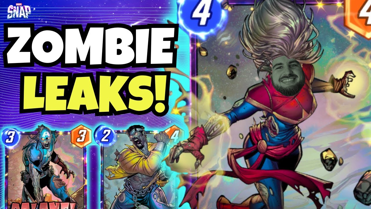 Zombies Are ATTACKING Marvel SNAP?!  | Marvel SNAP LEAKED/Datamined Cards Review!
