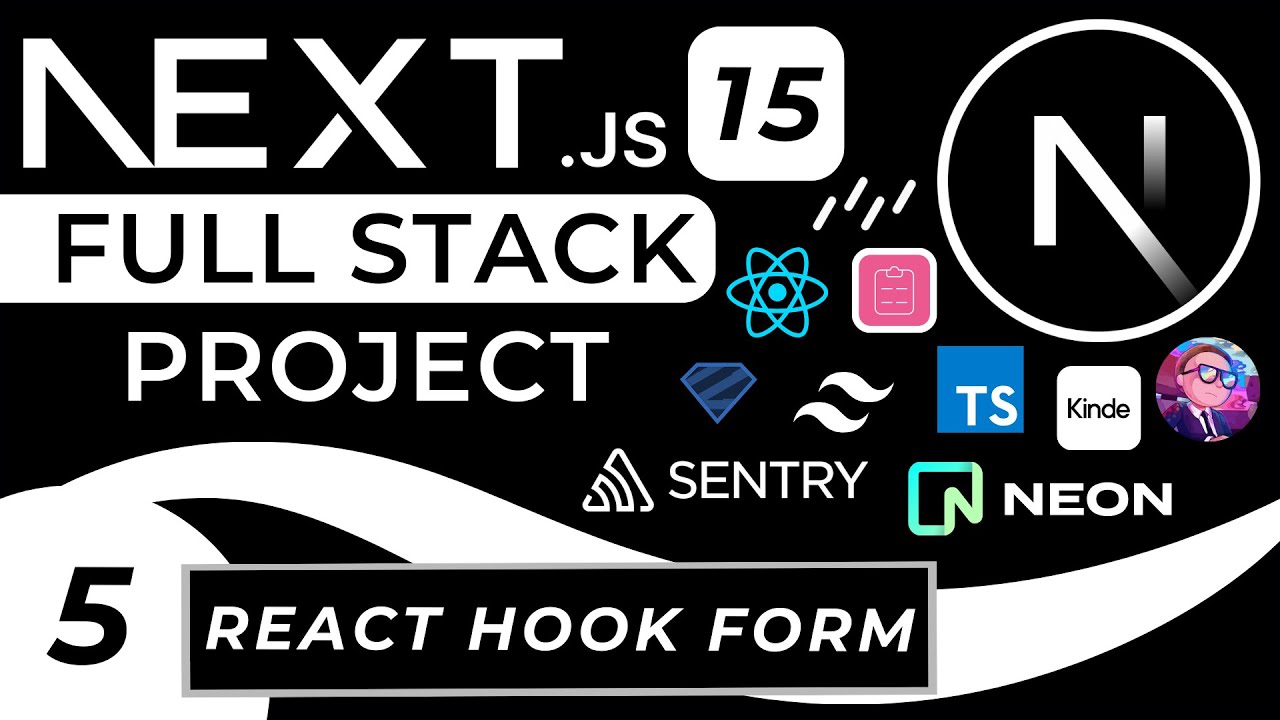 Next.js with React-Hook-Form, Drizzle-Zod, & ShadCN/ui | Nextjs Full Stack Project