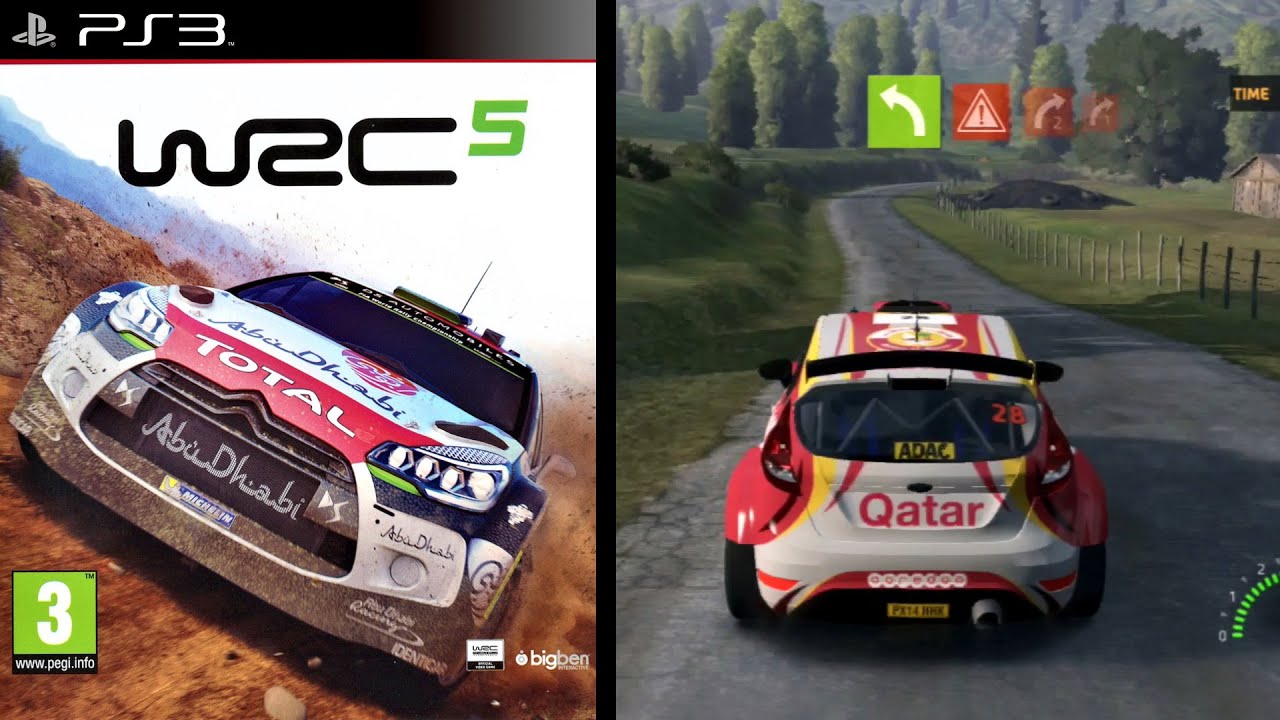 WRC 5 ... (PS3) Gameplay