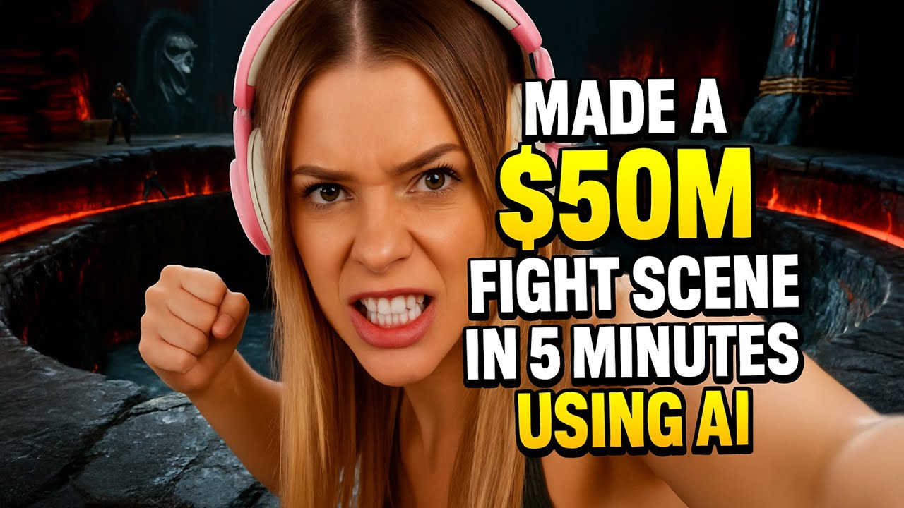 Higgsfield AI - I Made a $50M Fight Scene in 5 Minutes Using AI