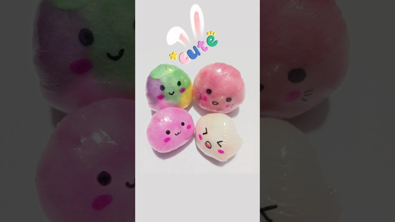 No Paper Kawaii Squishy #squishy #kawaii #diy #tahmiartandcraft