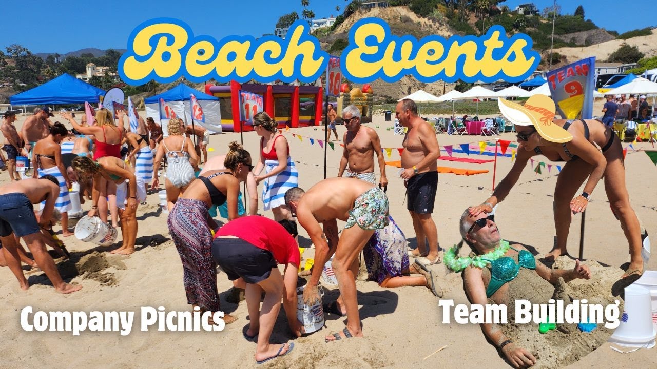 Corporate Beach Events: Picnics & Parties on the Sand | Waterfront Los Angeles & Orange County 🌊🏖️