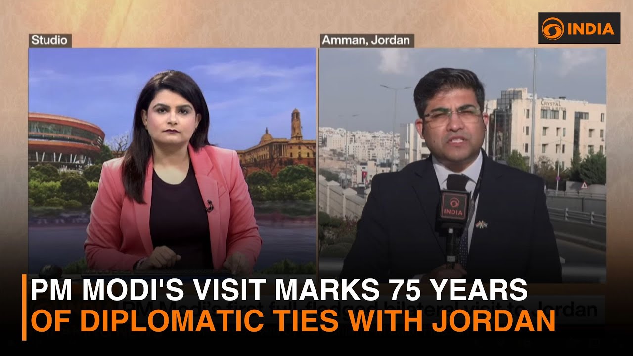 PM Modi's visit marks 75 years of diplomatic ties with Jordan