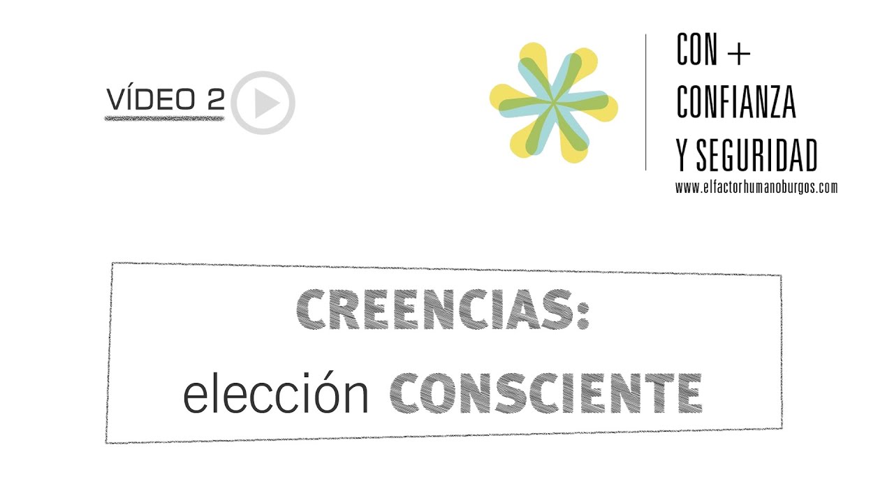 V&iacute;deo 2: Creencias: elecci&oacute;n Consciente