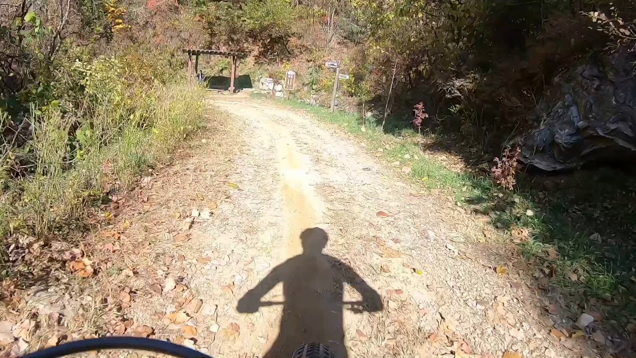 2018 왕방산 국제 mtb 대회 영상(다운힐 위주)