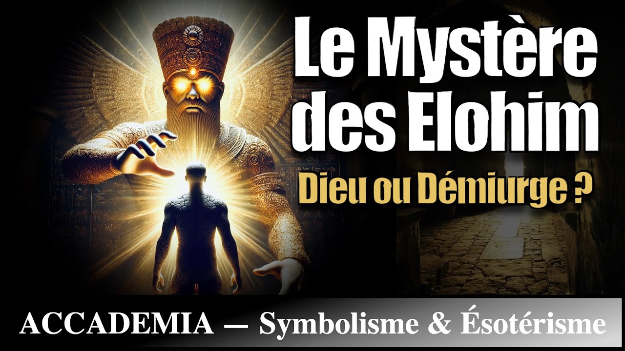 Dieu ou D&eacute;miurge : Le myst&egrave;re des Elohim ? - Symbolisme et &Eacute;sot&eacute;risme
