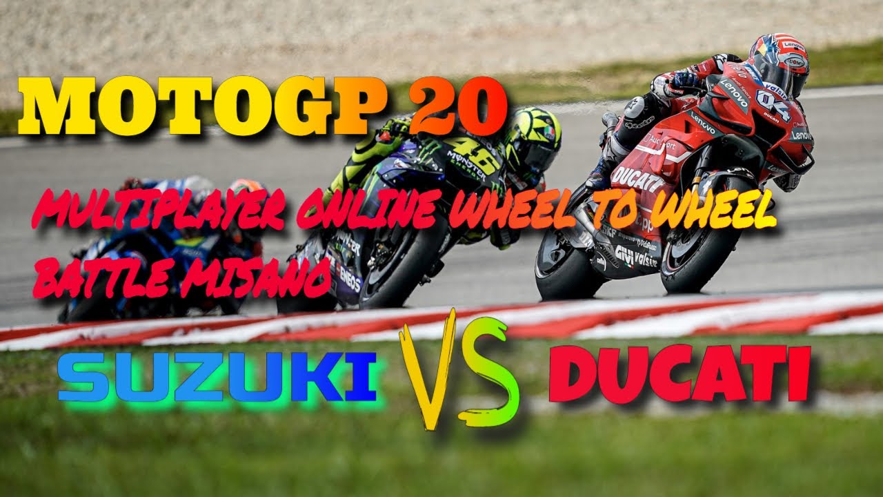 MotoGP 20 Multiplayer online wheel to wheel battle Misano | Drizzmeister RR