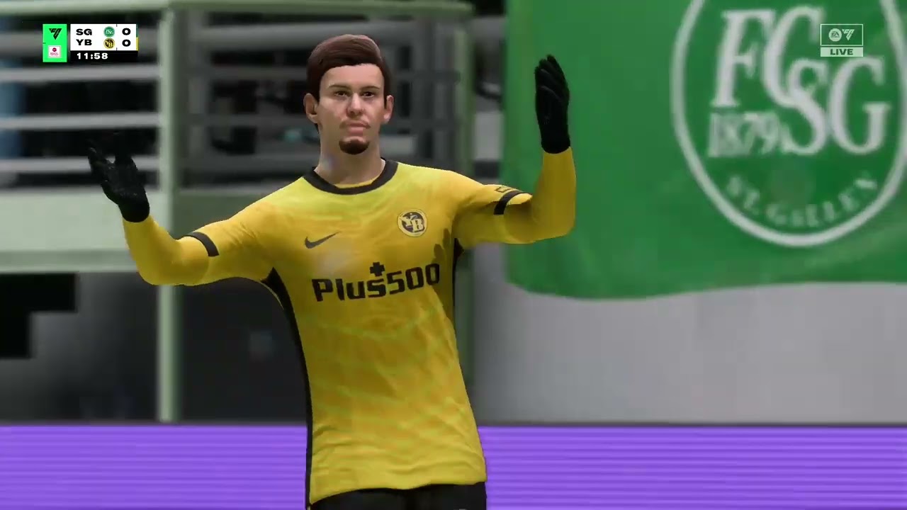 ♓🎮 XBOX.ONE ➖⚽FC26 - SWISS  🇨🇭  SUPER LEAGUE - ST GALLEN 🆚 YOUNG BOYS - February 1
