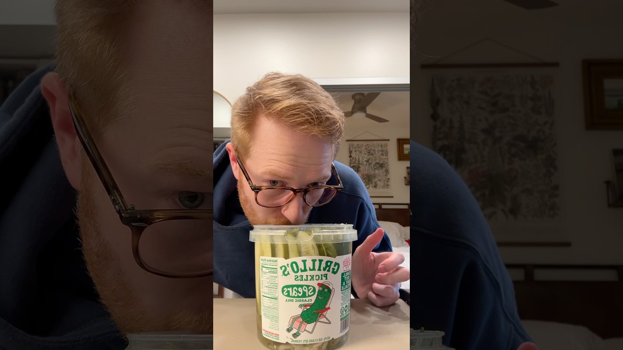 Grillo&rsquo;s Pickles Unboxing / Taste Test