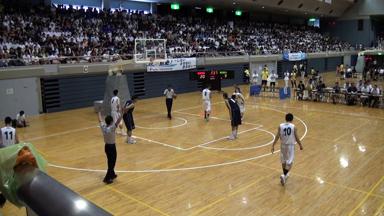 2014年IH バスケットボール 男子 2回戦 藤枝明誠×幕張総合
