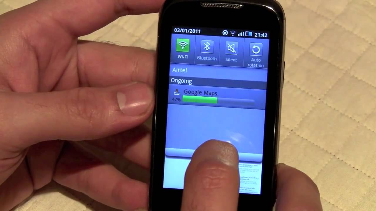 Samsung Galaxy 551 unboxing and review