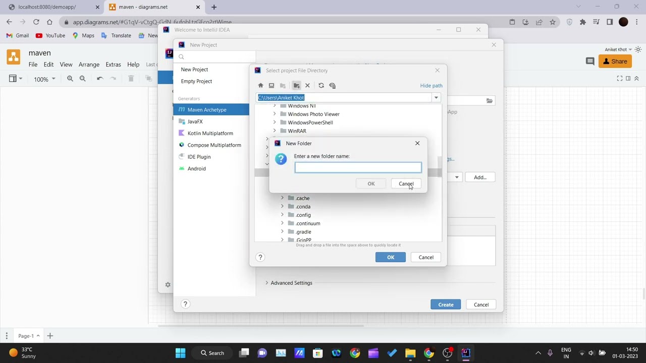 Creating a web application with Maven