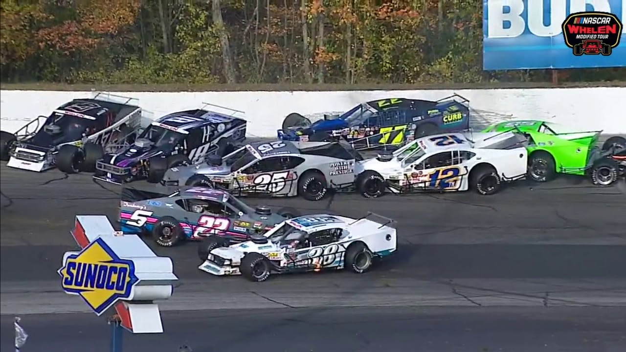 NASCAR Whelen Modified Tour 2019. Thompson Speedway Motorsports Park (4). Full Race